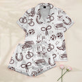 Women’s Perfect Match Western Wedding Short Sleeve Pajama Set