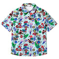 Men’s Marvel Spidey and His Amazing Friends Tropical Short Sleeve Button-Up Shirt