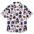 Men’s Dungeon Crawler Carl Donut Holes Short Sleeve Button Up Shirt