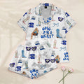 Women’s OMG Am I Okay Western Satin Pajama Set