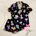 Women’s My Little Pony Characters Satin Pajama Set