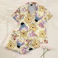 Women’s Cream Winnie the Pooh Satin Pajama Set