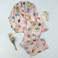 Pokémon Eevee and Evolutions Print Long Sleeve Pajama Set