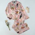 The Nutcracker Christmas Ballet Print Long Sleeve Pajama Set