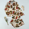 Nativity Christmas Religious Long Sleeve Pajama Set