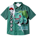 Pokémon Bulbasaur Graphic Short Sleeve Button-Up Shirt