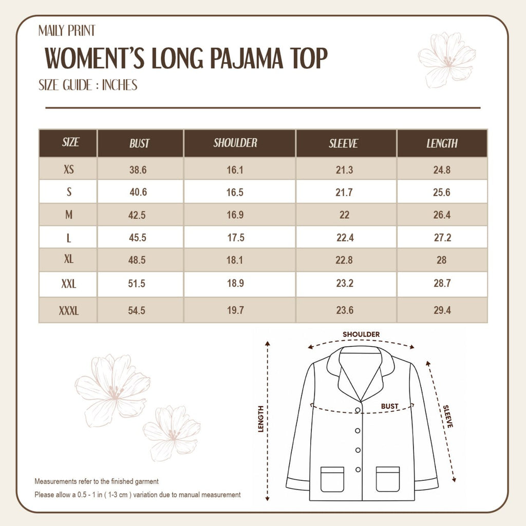 Celestial Sun Moon and Mystic Symbols Long Sleeve Pajama Set